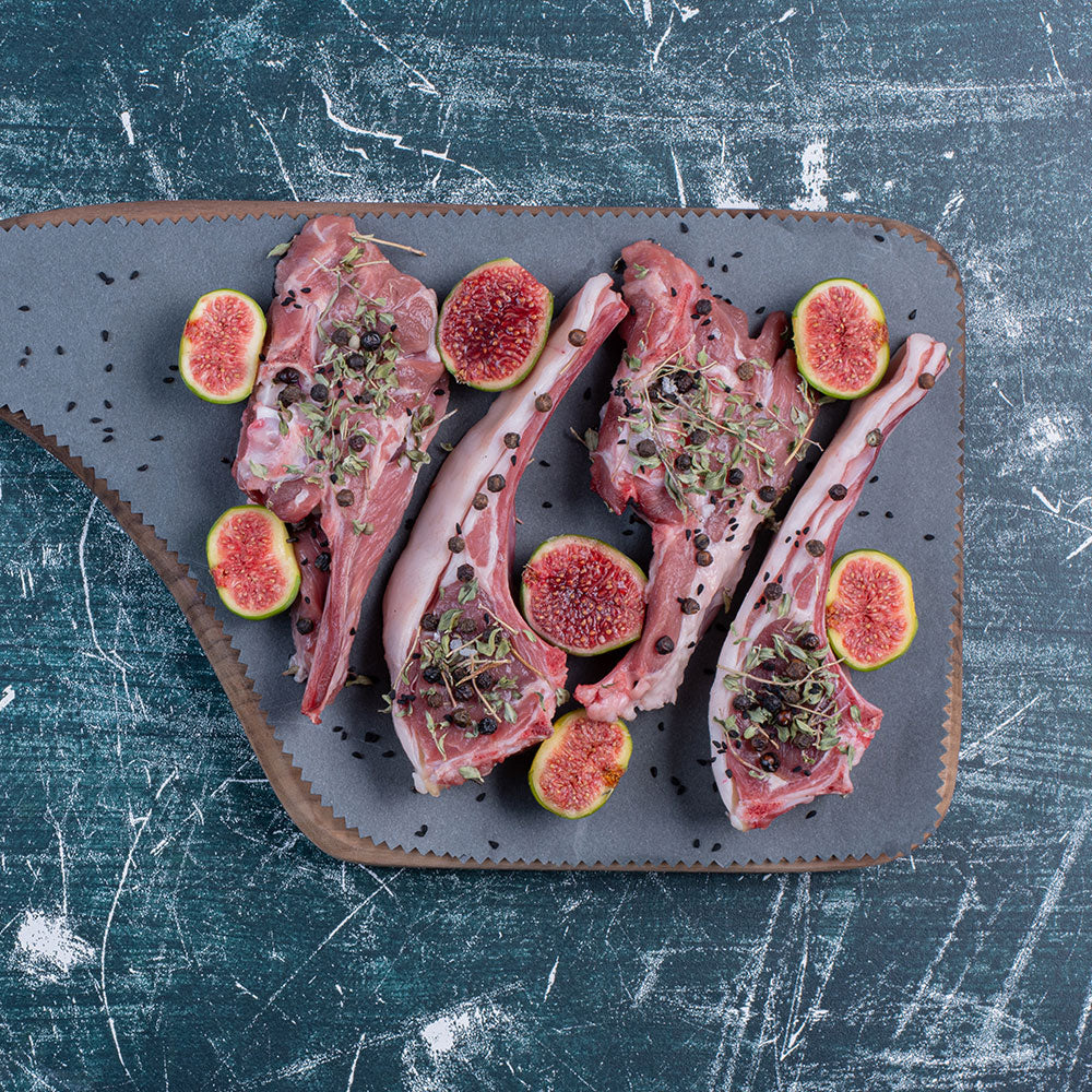 Halal Front Lamb Chops Marinated